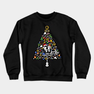 Sherlock Ugly Christmas Tree Crewneck Sweatshirt